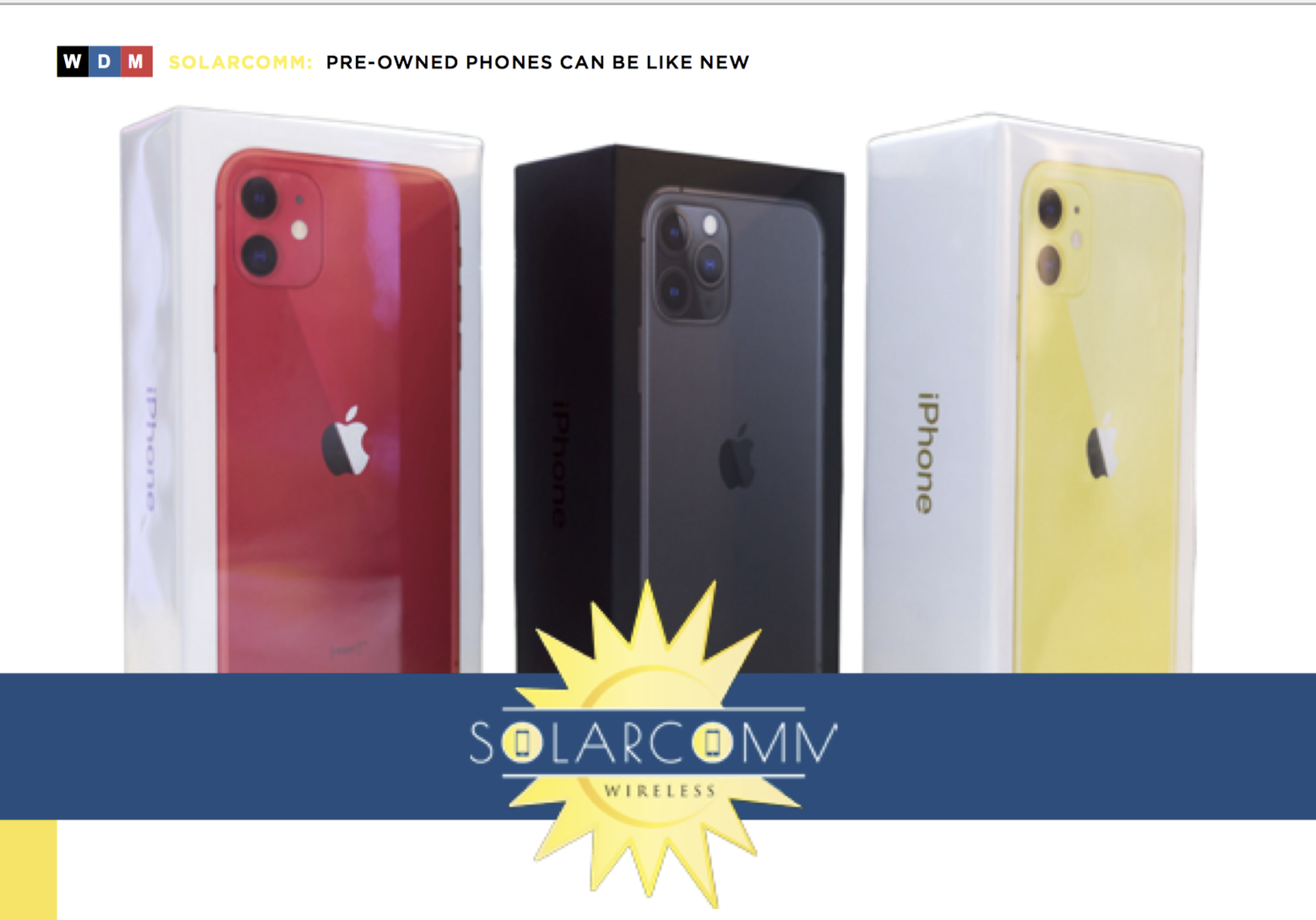 PRE-OWNED PHONES CAN BE LIKE NEW